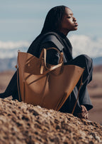 PLNE - Cyme Tote - Textured Camel