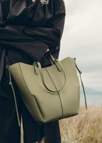 PLNE - Cyme Tote - Textured Linden